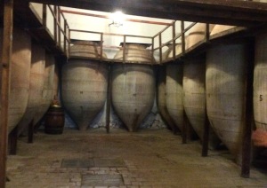 Concrete tanks dionisos winery