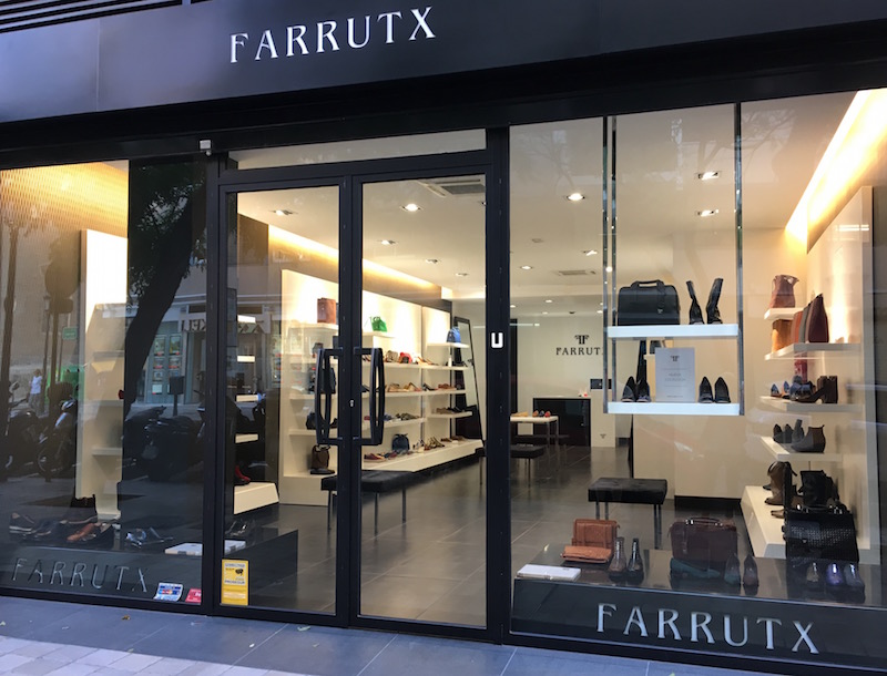 Farrutx shoe store Valencia Spain