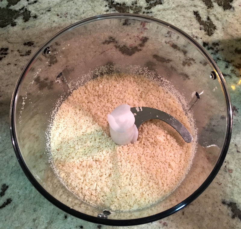 Ground Almonds in Food Processor