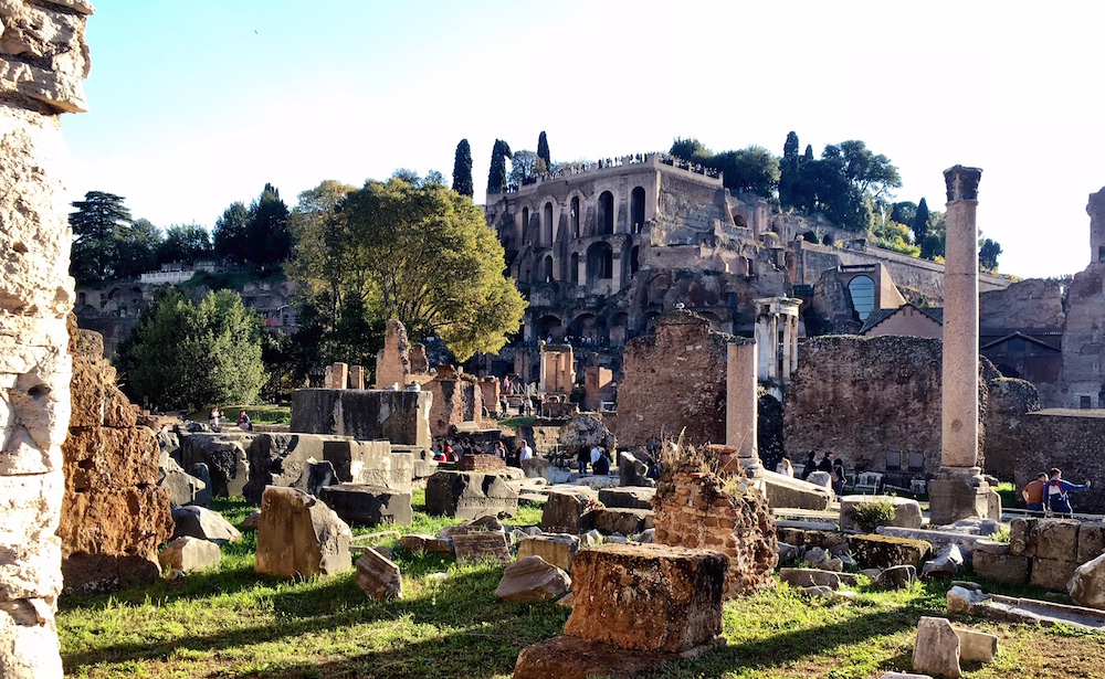 Palatine Hill Roman Forum Rome Italy